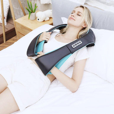 Mo Cuishle Shiatsu Back Shoulder And Neck Massager With Heat, Electric Deep Tissue 4D Kneading Massage, Best Gifts For Women Men Mom Dad, Fathers Day, Mothers Day, Christmas Gifts