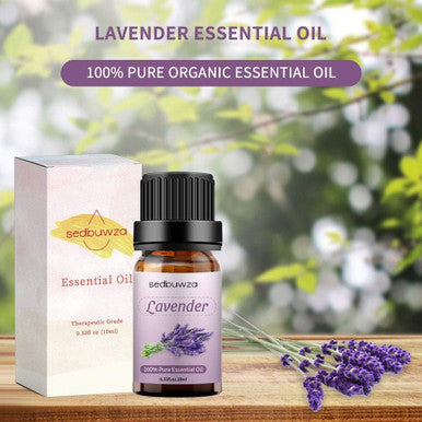 Sedbuwza 3 Pack Rosemary Eucalyptus Lavender Essential Oil Set 100% Pure Aromatherapy Mothers Day Gifts Oils for Massage, Skin and Hair Care