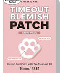 I Dew Care Hydrocolloid Acne Pimple Patch - Timeout Blemish Happy Paws + Tweezer - Tweeze The Day | Precision Stainless Steel, Professional Hair Beauty Tool Bundle