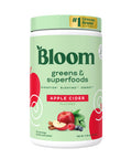 Bloom Nutrition Superfood Greens Powder Digestive Enzymes with Probiotics and Prebiotics Gut Health Bloating Relief for Women Chlorella Green Juice Mix with Beet Root Powder 25 SVG Apple Cider