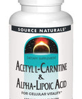 Source s Acetyl L-Carnitine & Alpha-Lipoic 650mg - 120 Tablets