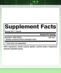 Natural Factors Bromelain 500 mg Enzyme Support for a Healthy Digestive System 180 Capsules.