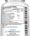 Approved ScienceGlutathione Glutathione 500 mg Phospholipid Complex Vitamin C Bioperine Top Antioxidant to Help Neutralize Free Radical Vegan Friendly 60 Capsules 1 Bottle