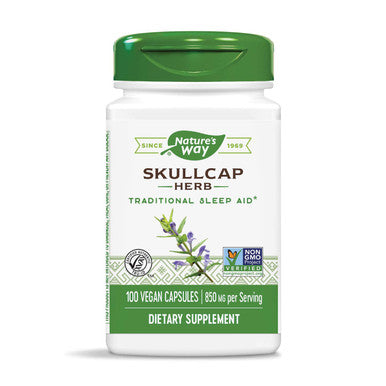 Nature'S Way Scullcap Herb 850 Mg 100 Capsules