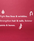 Zooki 11,000mg Super Strength Marine Collagen Liquid Sachets | Hydrolysed Peptides | Ultimate Skin Hair Nails Joints Bones & Muscles Support (Sour Cherry Flavour 14 Servings)