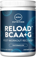 MRM Nutrition Reload BCAA+G Post-Workout Recovery| Watermelon Flavored| 9.6g Amino Acids| with CarnoSynAÃƒâ€šÃ‚Â®| Muscle Recovery| Keto Friendly| 26 Servings