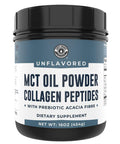 Left Coast Performance 32oz Premium MCT Oil and 16oz Unflavored MCT + Collagen Powder