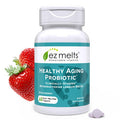 EZ Melts Dissolvable Healthy Aging Probiotic Bifidobacterium Longum BB536 (2 Billion CFU) Sugar-Free Probiotics for Women & Men 50+ 2-Month Supply
