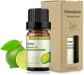 GREENSLEEVES Lime Essential Oil 10ml, 100% Pure Organic Lime Aromatherapy Diffuser Oils 10ml