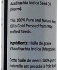 Maple Naturals 100% Pure and Natural Neem oil 100ml