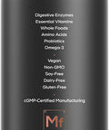 Codeage Mens Daily Multivitamin Supplement, 25+ Vitamins & Minerals For , Organic Foods Vitamins For Men, Vitamin A, B Vitamins, Vitamin C, D, E, K, Probiotic, Zinc, Omega-3, 120 Capsules