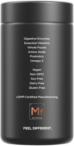 Codeage Mens Daily Multivitamin Supplement, 25+ Vitamins & Minerals For , Organic Foods Vitamins For Men, Vitamin A, B Vitamins, Vitamin C, D, E, K, Probiotic, Zinc, Omega-3, 120 Capsules