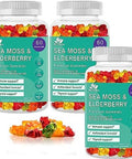 Bio Vitalica (Bundle) Sea Moss Elderberry (2 Packs) & Sea Moss Elderberry Gummies (1 Packs) Biovitalica