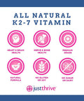 Just Thrive Vitamin K2-7 320 Mcg - 30-Day Supply