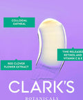 Clark's Botanicals Retinol Rescue Overnight Cream: Time-Release Retinol Cream to Refine Texture & Brighten Skin with Vitamin C + E, Red Clover & Jasmine Extract (1.69 Ounce (Pack of 1))