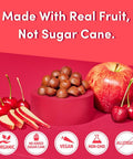 Llama Naturals Multivitamin for Women Vegan Organic Gummies with Vitamin D C and K Women's Real Fruit Gummy Vitamins Chewable Multivitamin Supplement No Added Sugar Cane Cherry 120 Ct