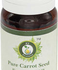 R V Essential Pure Carrot Seed Essential Oil 5ml (0.169oz)- Daucus Carota (100% Pure and Natural Therapeutic Grade)