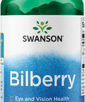Swanson Extra-Strength Bilberry (Standardized) 100 Milligrams 60 Capsules
