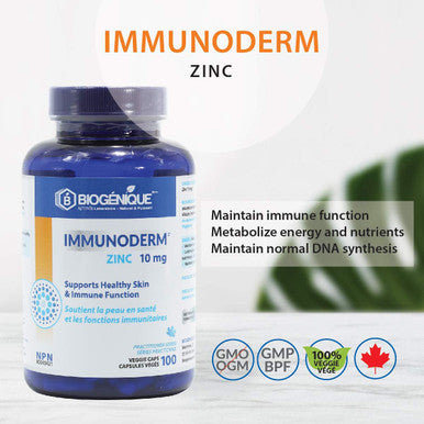 Immunoderm - Healthy Skin & Immune Function, Biogenique (100 VegeCaps)