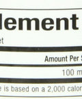 Natural Factors Vitamin B3 Niacin 100mg Tablets 90Count Pack of 2