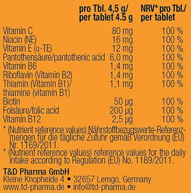 German Effervescent Tablets Complete Assortment