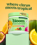 Bloom Nutrition Superfood Greens Powder Digestive Enzymes with Probiotics and Prebiotics Gut Health Bloating Relief for Women Chlorella Juice Mix w/Beet Root Powder 30 SVG Orange Passionfruit