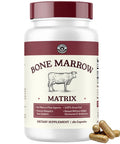 Left Coast Performance Bovine Bone Marrow Supplement - 100% Grass Fed and Pasture Raised in New Zealand- Freeze Dried 3rd Party Lab Tested Non GMO No Fillers Supports Collagen Joint Bone & Immune Health- 180 Capsules
