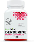Plantvital Bundle Berberine 500Mg-120 Capsules And Wholefood Multivitamins 180 Capsules -2Packs -Wellness Booster