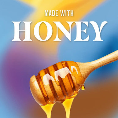 Chapstick Lip Balm Honey Nourish Moisturizing Fomula with Shea Butter and Avocado Butter Vitamin E Flavors Honey Lavender Honey Vanilla Honey Brown Sugar 3CT BC .45OZ