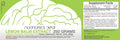 Lemon Balm Extract Powder 250 Grams | Support Healthy Levels | Enhance Mood, Focus and Sleep