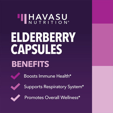 Elderberry Gummies with Zinc and Vitamin C Herbal Supplements and Elderberry Capsules for More Potent Antioxidant Support Both as Immune Defense
