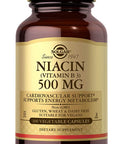 Solgar Niacin 500 Mg 100 Ct