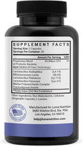 Luma Nutrition Probiotics 60 Billion CFU with Prebiotics Probiotics 60 Capsules