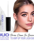 DUO Rosewater Biotin Striplash Adhesive Clear 5 g/net wt 0.18 oz 2Pack