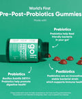 Goli Nutritional Supplement Pre+Post+Probiotics Gummy - 60 Count - World'S First 3-In-1 Gluten- Vegan Non-Gmo And Gelatin-.