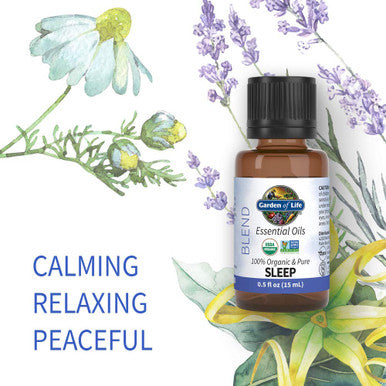 Garden of Life Essential Oils 100% Organic And Pure Lavender 0.5 Fl Oz