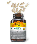 Country Life Core Daily-1 Multivitamin For Men 50+ Energy Support 60 Tablets 2 Month Supply Certified Gluten Free