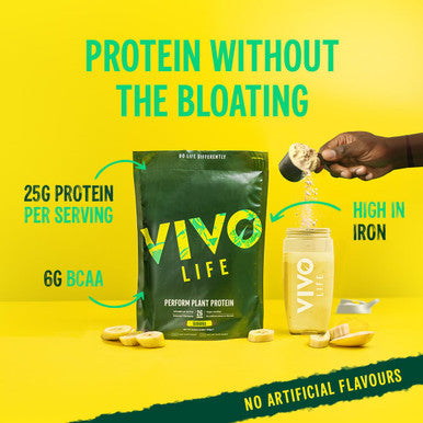 Vivo Life PERFORM Raw Plant Protein Powder & BCAA Raw Cacao - 988g