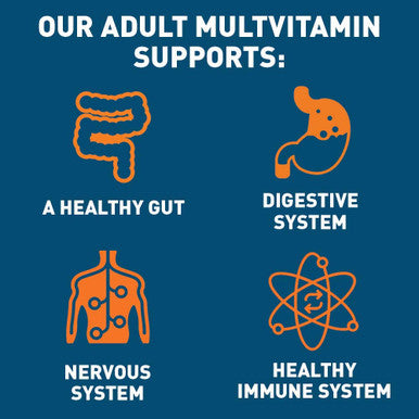Dr. Tobias Adult Multivitamin Probiotics 30 Billion Supporting Digestion Overall Health