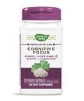 Nature's Way Cognitive Focus, with Gingko, Lion's Mane & Acetyl L-Carnitine, 270 mg per Serving, 30 Capsules