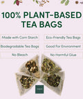 Vahdam Assorted Tea Set Variety Pack | 24 Different Flavour Individually Wrapped Pyramid Tea Bags | Herbal tea Green Tea Chai Tea