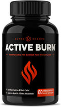 Fat Burner for Women & Men - Thermogenic Weight Loss Supplement with Green Tea Extract & White Kidney Bean - Carb Blocker, Appetite Suppressant, Energy & Metabolism Booster - 60 Diet Pills