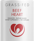 Codeage Grass Fed Beef Heart Supplement - Freeze Dried, Non-Defatted, Desiccated Beef Heart Glandular Supplements - Bovine Meat & Liver Pills Argentina Beef Vitamins For Heart - Non-GMO -180 Capsules