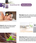 Sedbuwza 3 Pack Rosemary Eucalyptus Lavender Essential Oil Set 100% Pure Aromatherapy Mothers Day Gifts Oils for Massage, Skin and Hair Care