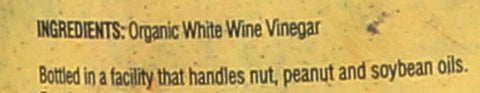 Napa Valley Naturals Organic White Wine Vinegar, 12.7 FZ