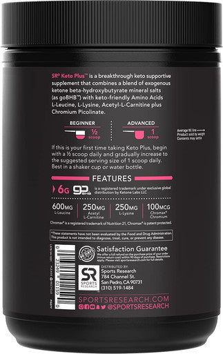Keto PlusA Exogenous Ketones with goBHBA 30 Servings Keto Electrolyte Powder for Hydration Energy Focus Ketosis Keto Vegan Friendly Raspberry Lemonade