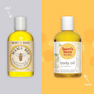 Burt's Bees Mama Bee Nourishing Body Oil with Vitamin E 4 oz