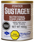 Sustagen Nutritional Supplement Milk Powder (Chocolat Flavored) 2 Tin 1 Pack 800 Grams