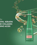 Nexxus Unbreakable Care Anti-Breakage Shampoo With Keratin Collagen Biotin For Fine And Thin Hair Sulfate Shampoo 13.5 Oz
