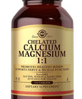 Solgar Chelated Calcium Magnesium 1:1, 240 Tablets